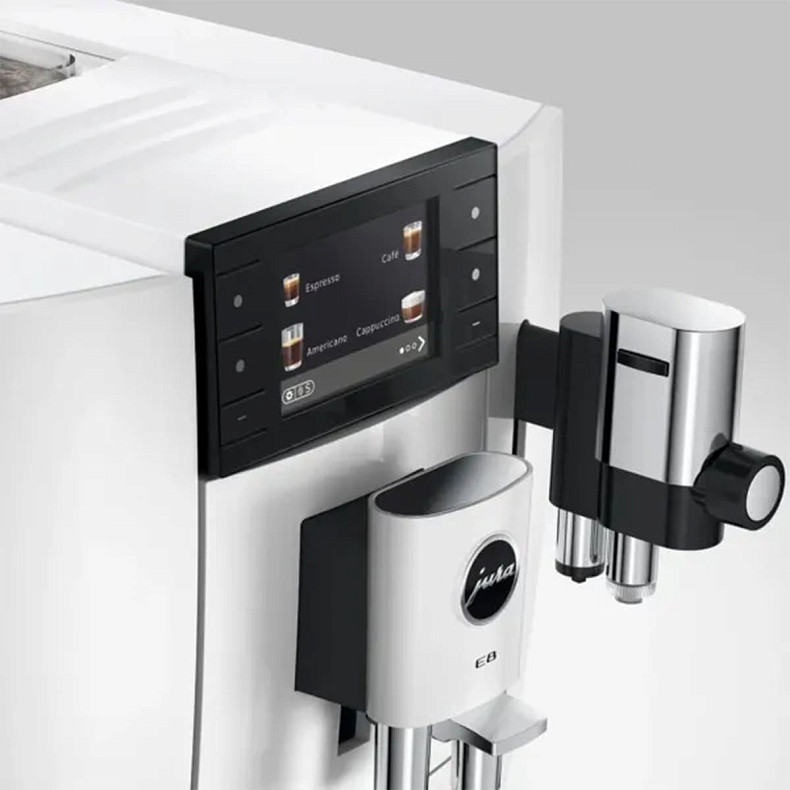 Кофемашина JURA E8 Piano White ED (15747)