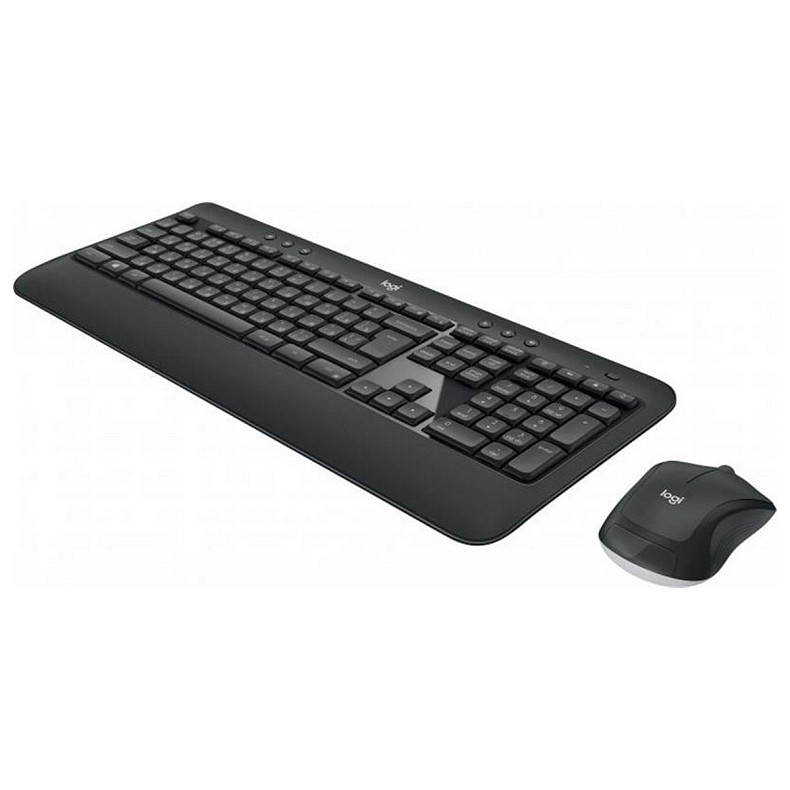 Комплект (клавиатура, мышь) беспроводной Logitech MK540 Black USB (920-008685)