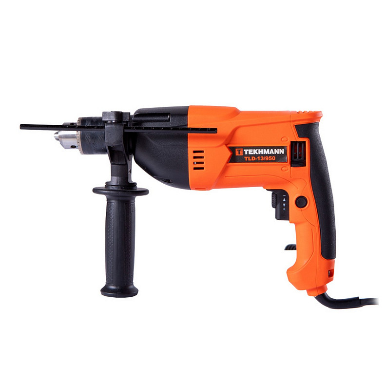 Дриль Tekhmann TLD-13/950 950Вт зубчастий патрон 13мм 0-1100об·хв 2.5кг