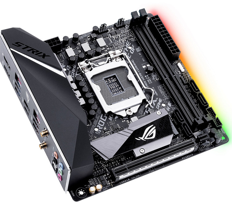 Материнcкая плата ASUS STRIX_H370-I_GAMING