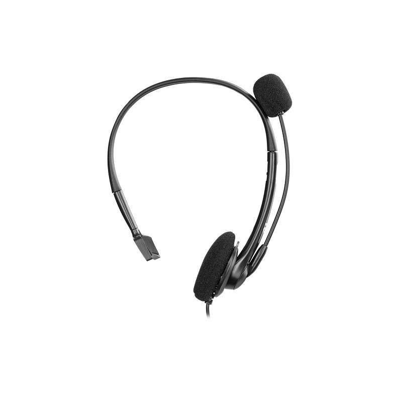 Гарнітура ПК моно On-ear 2E CH11 USB, omni-mic, 2м, чорний