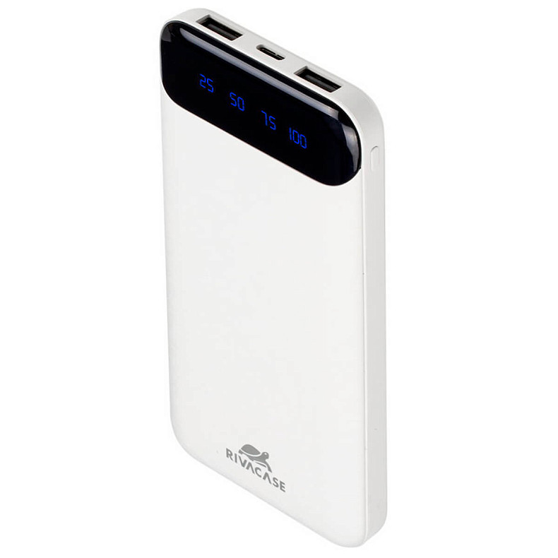 Универсальная мобильная батарея Rivacase Rivapower 10000mAh White (VA2240)