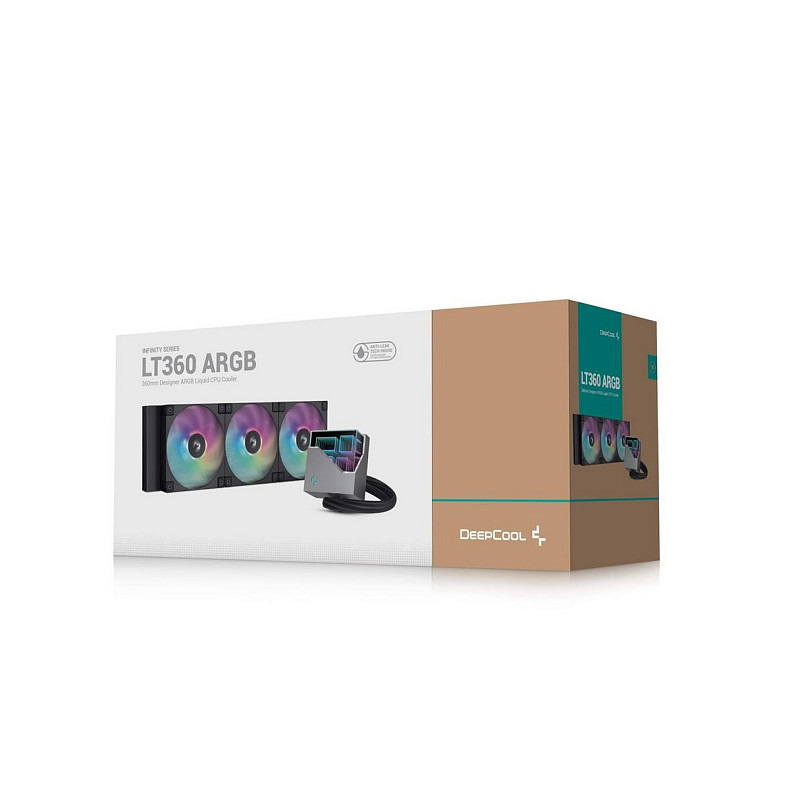 Система водяного охолодження DeepCool LT360 ARGB Black (R-LT360-BKAMNC-G-1)