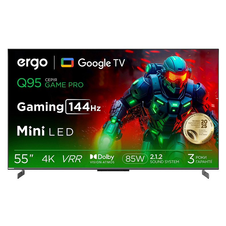 Телевізор ERGO 55MQ95 Game PRO