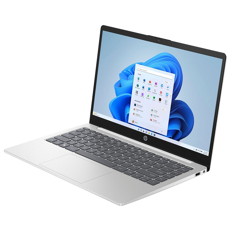 Ноутбук HP 14-ep0036ua 14" FHD IPS AG, Intel i5-1334U, 16GB, F512GB, UMA, DOS, білий