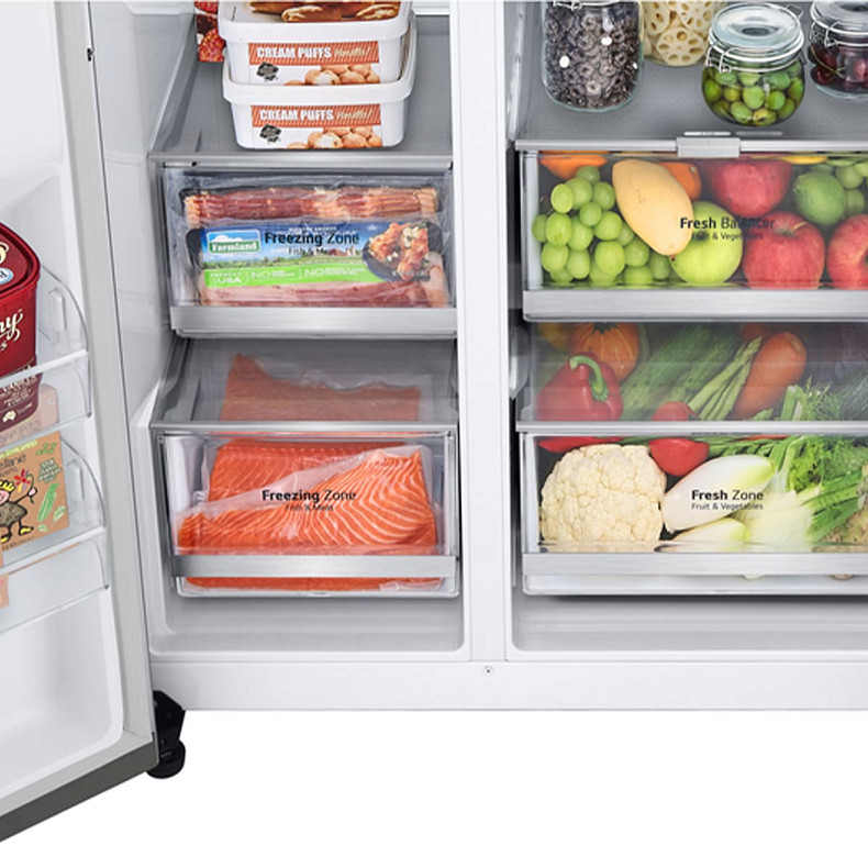 Холодильник Side-by-Side LG GC-Q257CAFV