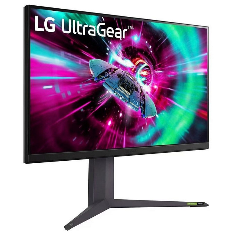 Монитор LG 31.5" 32GR93U-B 2xHDMI, DP, USB, Audio, IPS, 3840x2160, 144Hz, 1ms, DCI-P3 95%, G-SYNC