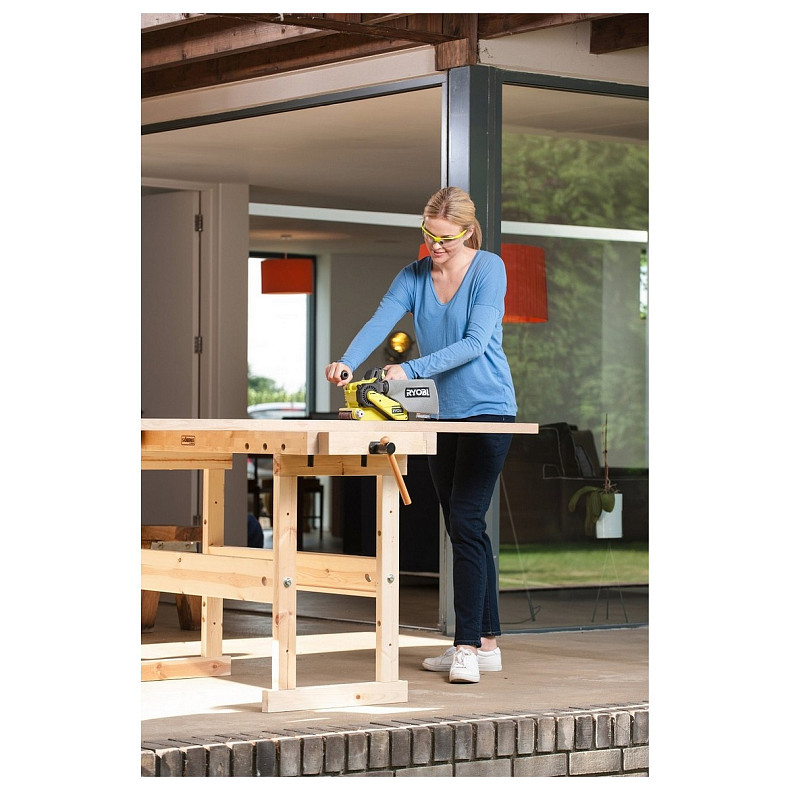 Ленточная шлифмашина Ryobi R18BS-0