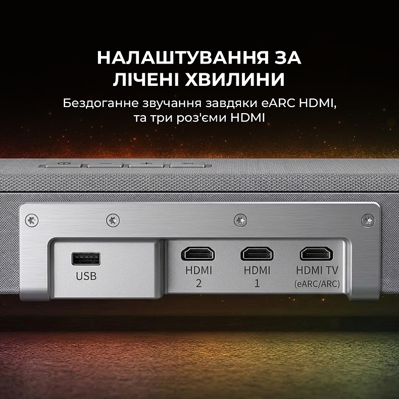 Бездротові тилові динаміки Sharp HT-SPR52021(SL)