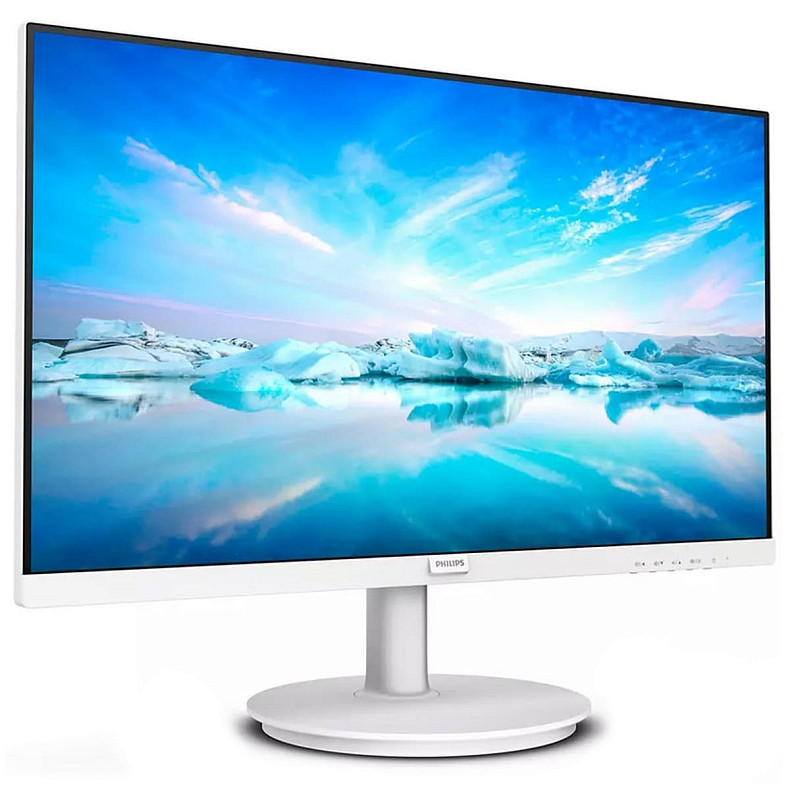 Монітор 27" Philips 271V8AW, IPS, 75Гц, HDMI, USB-hub, кол, білий