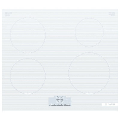 Варочная поверхность Bosch индукционная, 60см, расширенная зона, белый