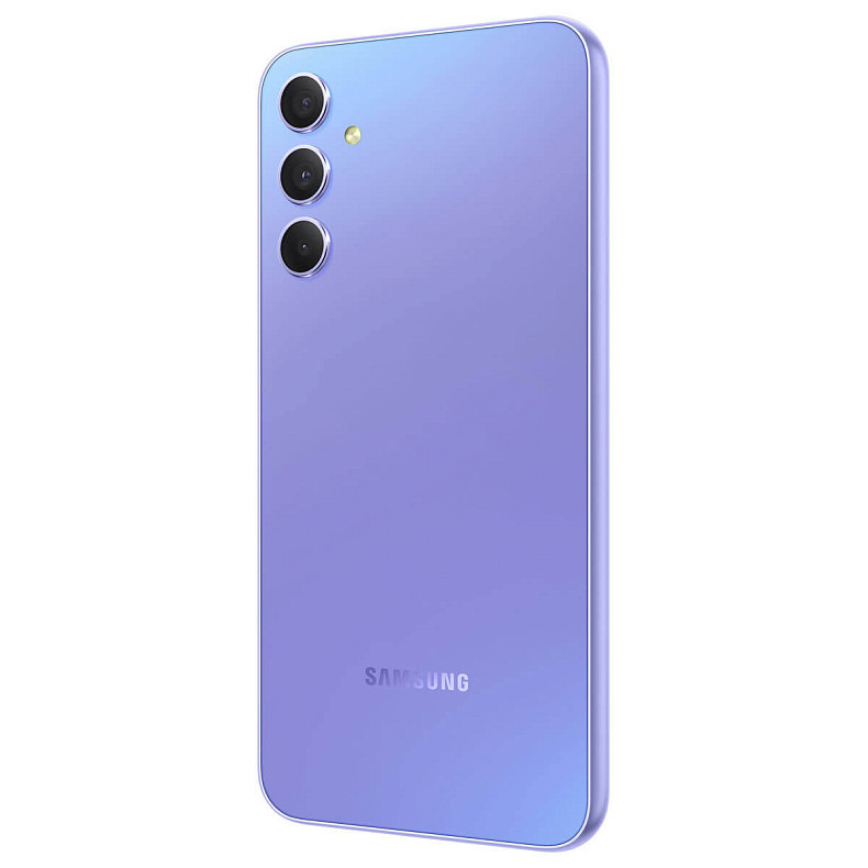 Смартфон Samsung Galaxy A34 SM-A346E 6/128GB Dual Sim Light Violet (SM-A346ELVASEK)