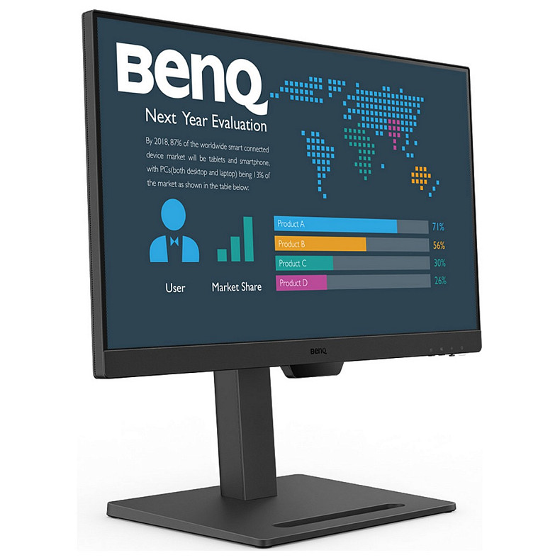 Монитор 23.8" BenQ BL2490T, IPS, 100Гц, 2хHDMI, DP, HAS, колонки, черный