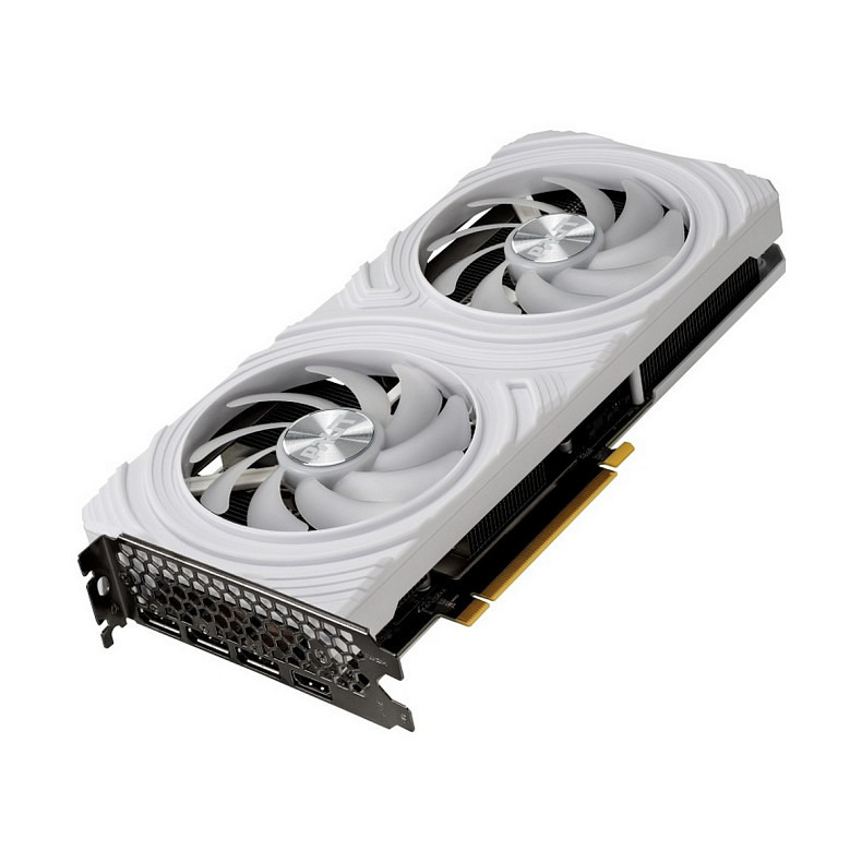 Відеокарта GF RTX 4070 12GB GDDR6 White OC Palit (NE64070S19K9-1048L)