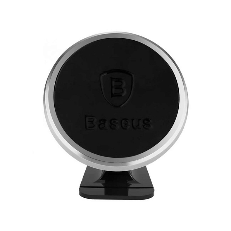 Автодержатель Baseus Car and Desk Holder Magnetic 360 Rotation Silver (SUGENT-NT0S)