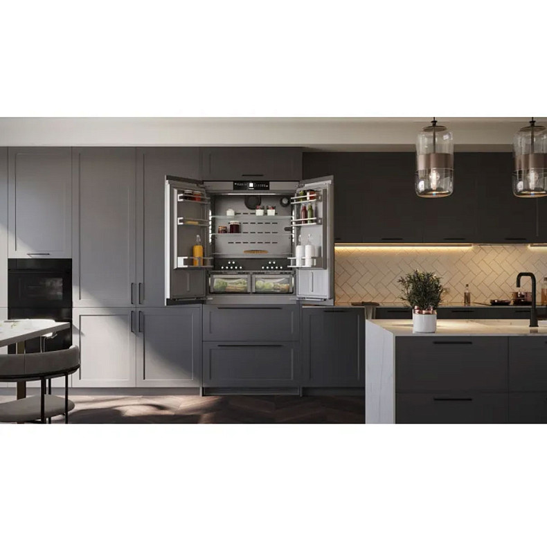 Вбудований двокамерний холодильник Liebherr ECBNe 8872