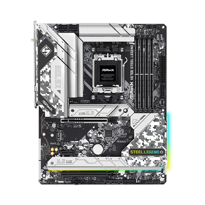 Материнская плата ASRock X670E STEEL LEGEND Socket AM5