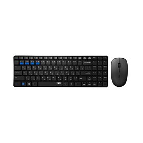Комплект (клавіатура + миша) RAPOO 9300M black