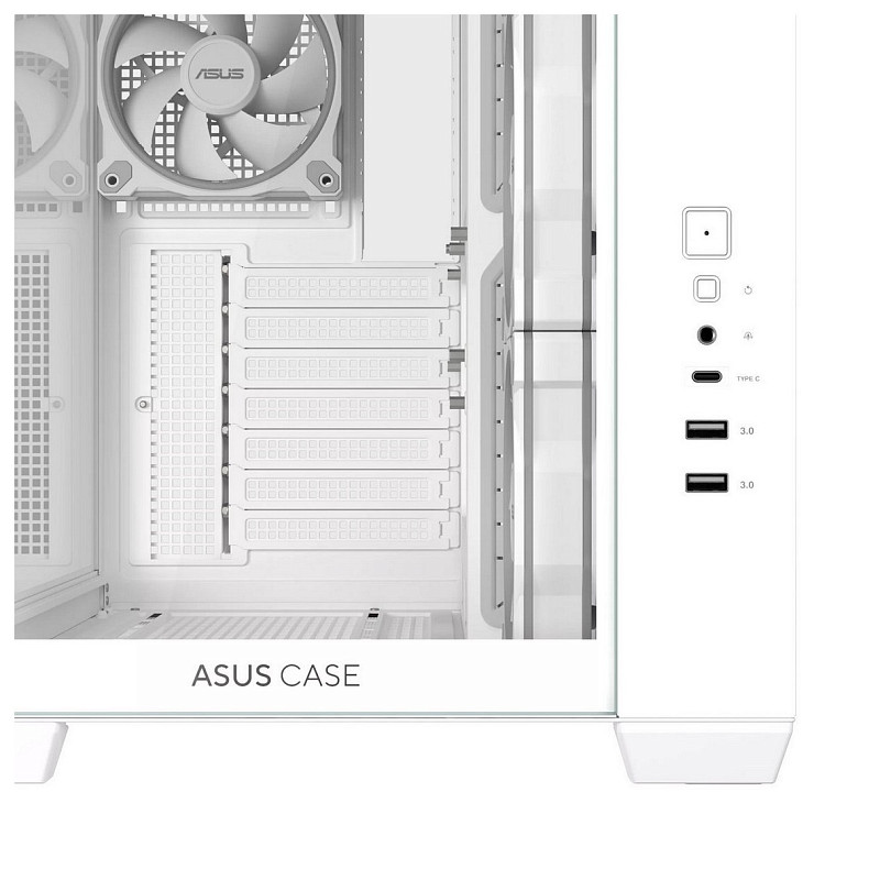 Корпус Asus A32 Plus White Tempered Glass (90DC00S3-B19000)