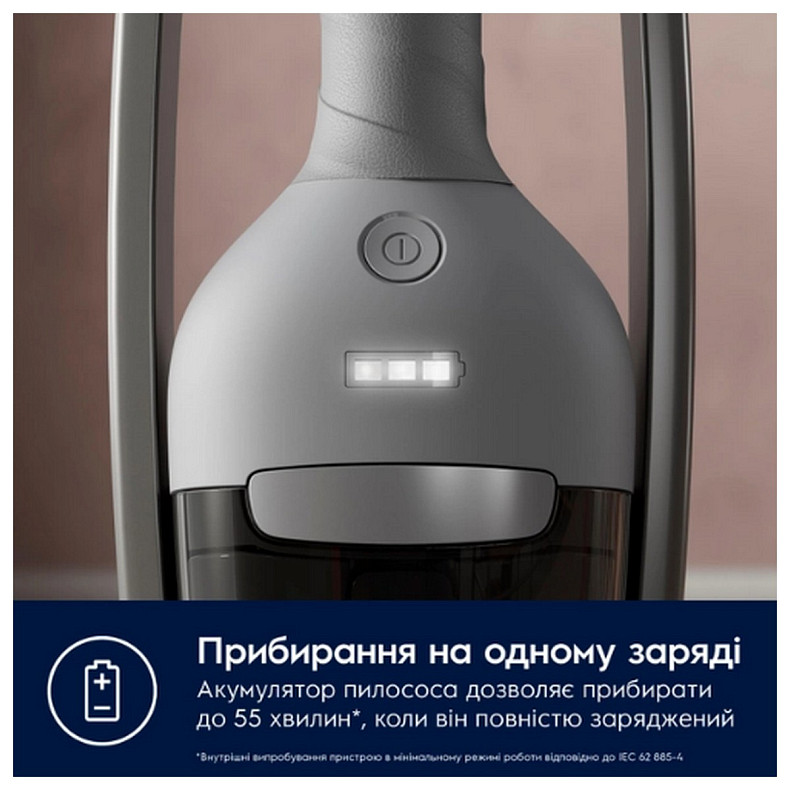 Пылесос аккумуляторный ELECTROLUX ES62CB25UG