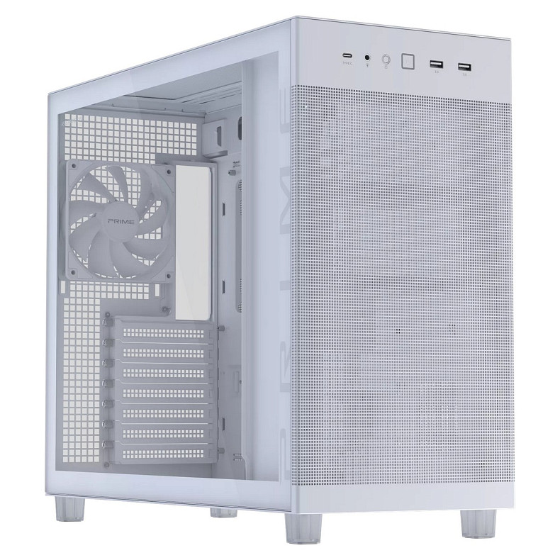 Корпус Asus Prime AP303 TG White (90DC00V3-B39010)
