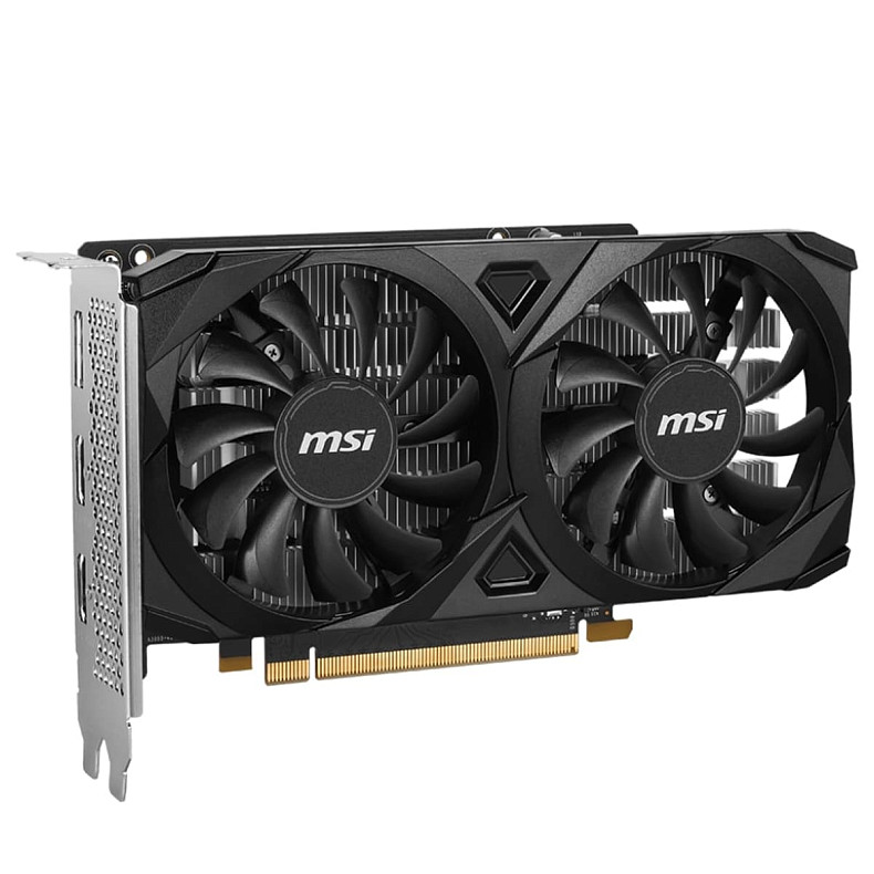 Видеокарта MSI RTX 3050 6GB GDDR6 Ventus 2X E 6G OC