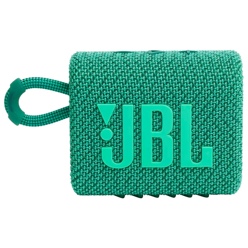 Портативна акустика JBL Go 3 Eco Green (JBLGO3ECOGRN)