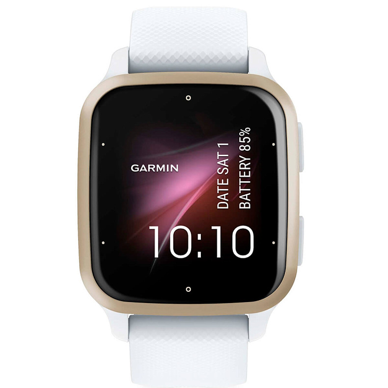 Смарт-годинник Garmin Venu SQ 2 White/Cream Gold