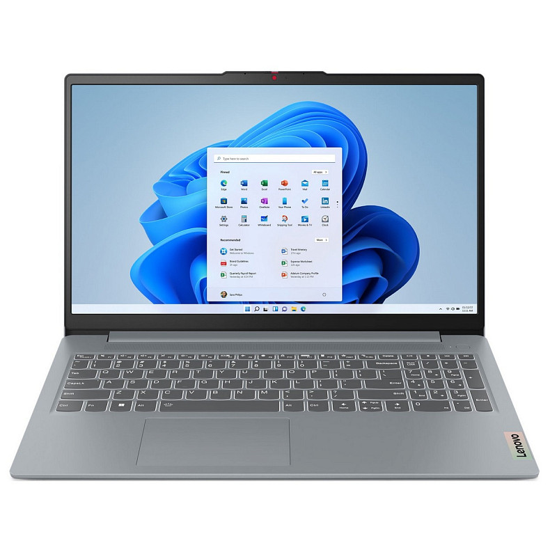 Ноутбук Lenovo IdeaPad Slim 5-16IAH8 16" WUXGA IPS AG, Intel i5-12450H, 16GB, F1TB, UMA, DOS, серый