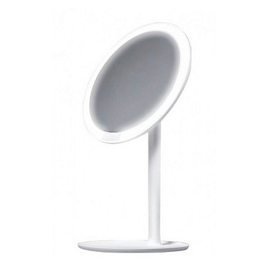 Дзеркало косметичне AMIRO LED Lightting Mirror Mini Series White (AML004S) - Б/В