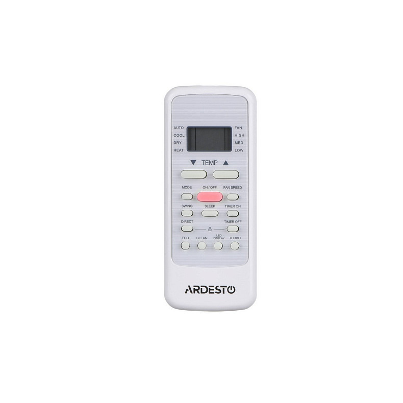 Кондиціонер Ardesto ACM-18ERP-R32-WF-AG-S 50м2 інвертор 18000BTU 5.2кВт A++/A+ -20°С Wi-Fi R32 білий