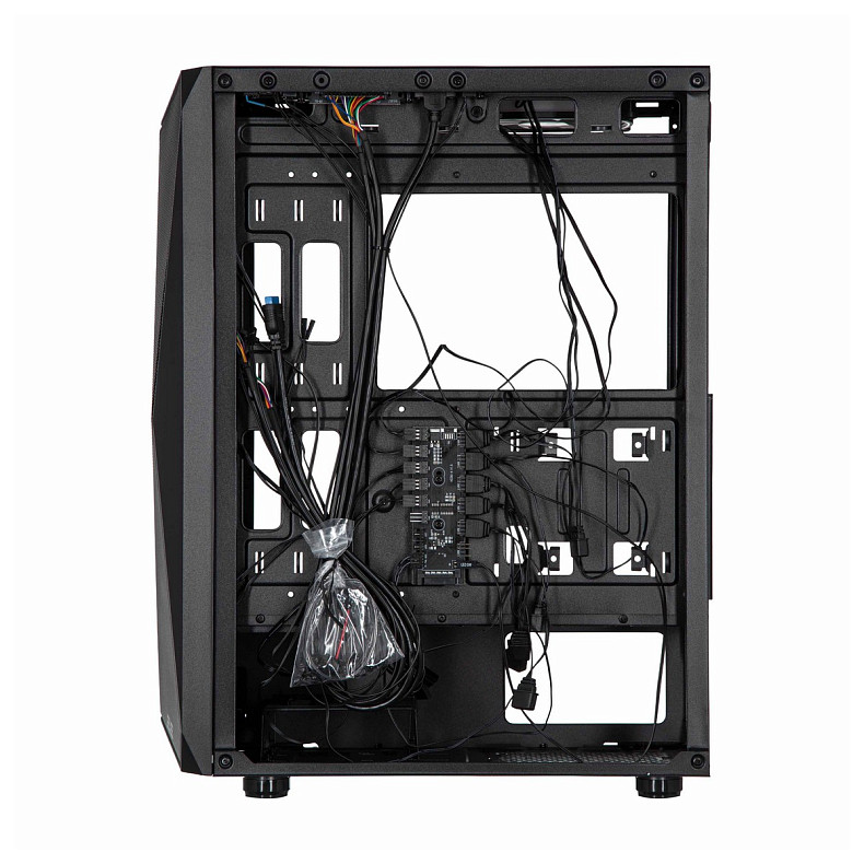 Корпус 2E GAMING Aruba G3313B, без БП 1xUSB3.0, 2xUSB2.0, 5x120мм ARGB, VGA 300мм, LCS ready, HUB, T