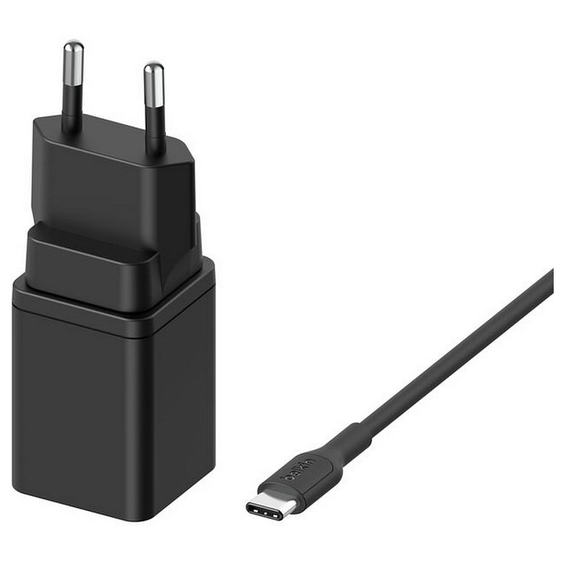 Зарядний пристрій бездротовий Belkin 3в1 Travel Pad Wireless Qi2 15Вт, чорний