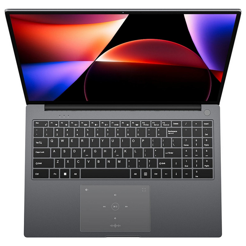 Ноутбук Blackview AceBook 12 16" FHD IPS 60Hz 330n/i5-12450H/16Gb/512Gb/Intel UHD/Type-C/FP/WiFi/RUS Key/Grey