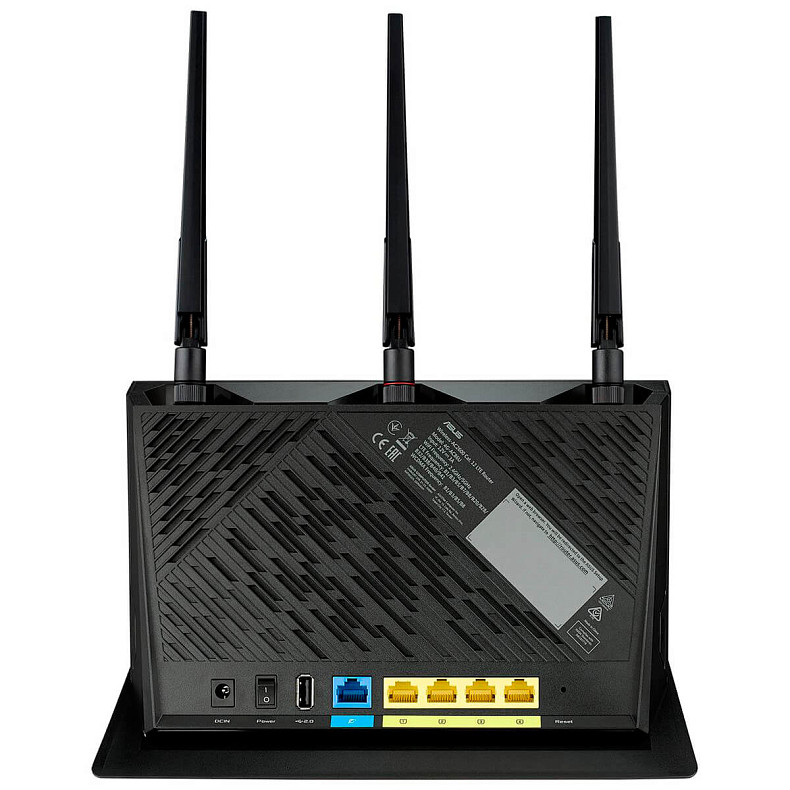 Wi-Fi Роутер ASUS 4G-AC86U AC2600 4xGE LAN, 1xGE WAN, 1xnanoSIM card, USB 2.0 MU-MIMO