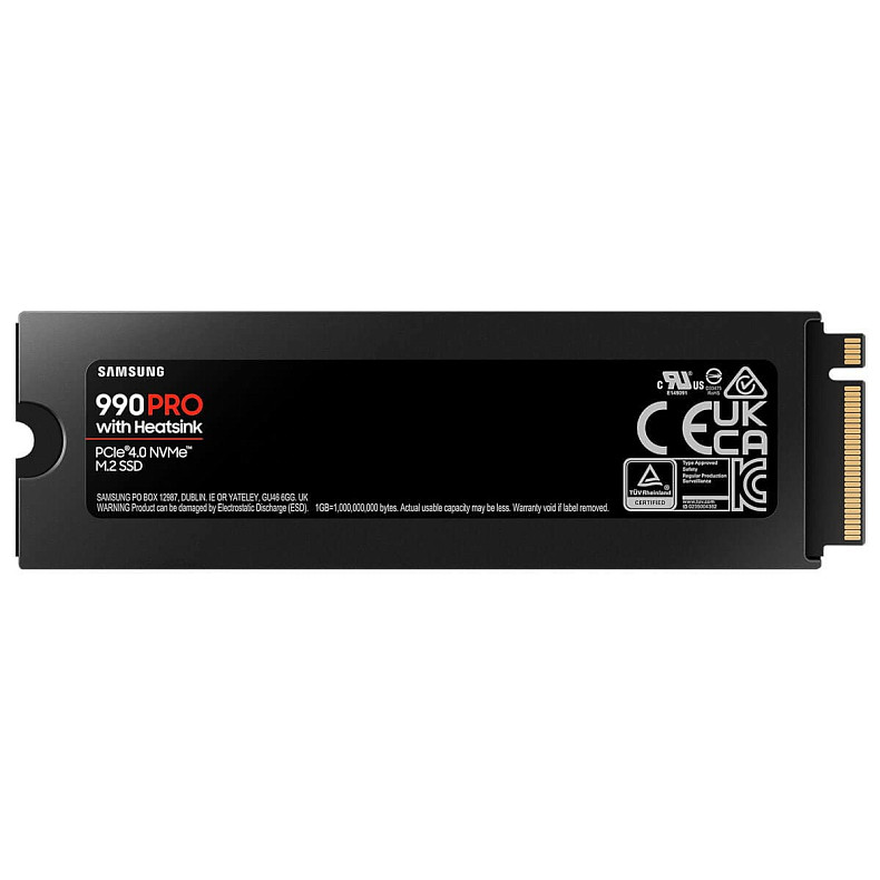 Накопитель SSD G4 M.2 NVME 4TB W/HS 990 PRO MZ-V9P4T0GW SAMSUNG