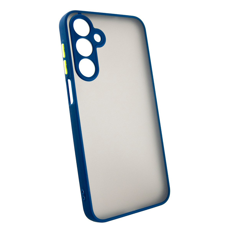 Чeхол-накладка Dengos Matt для Samsung Galaxy M35 5G SM-M356 Blue (DG-TPU-MATT-145)