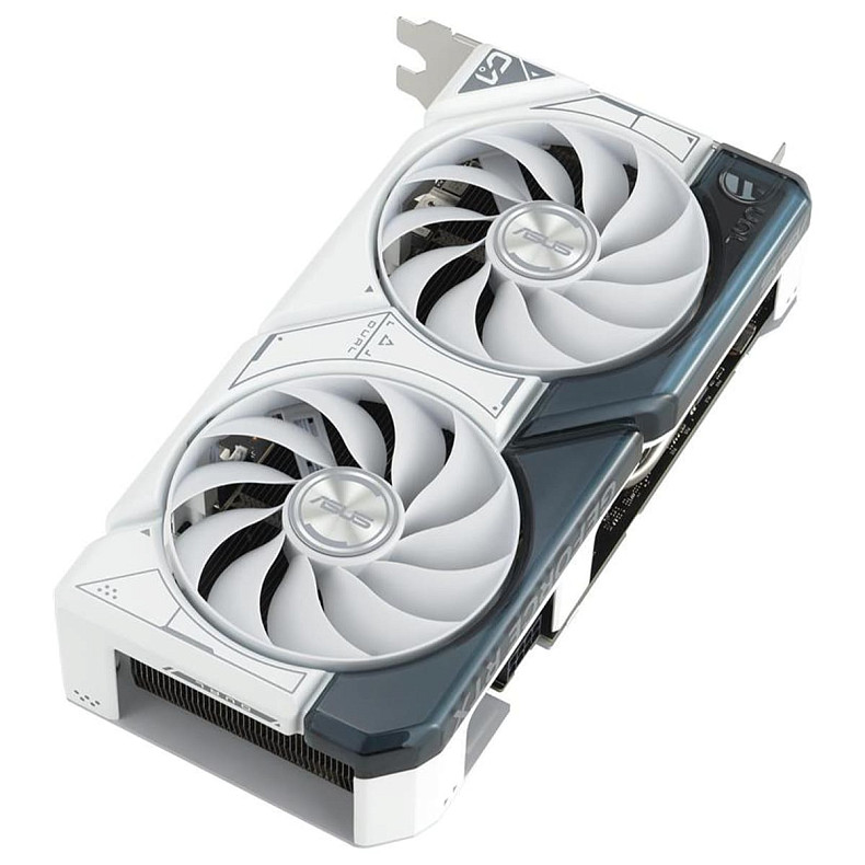 Відеокарта Asus Dual OC GeForce RTX 4060 8GB GDDR6 White (DUAL-RTX4060-O8G-WHITE)