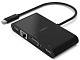Адаптер Belkin USB-C - Ethernet, HDMI, VGA, USB-A, black (AVC005BTBK)