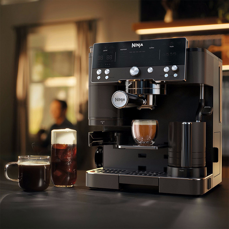 Кофеварка Ninja Luxe Cafe Premier ES601EUBK