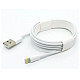 Кабель Dengos USB-Lightning 2м White (PLS-L-2M-WHITE)