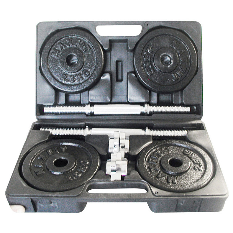 Гантелі збірні Toorx 20 кг з кейсом (VAL-20DGN)