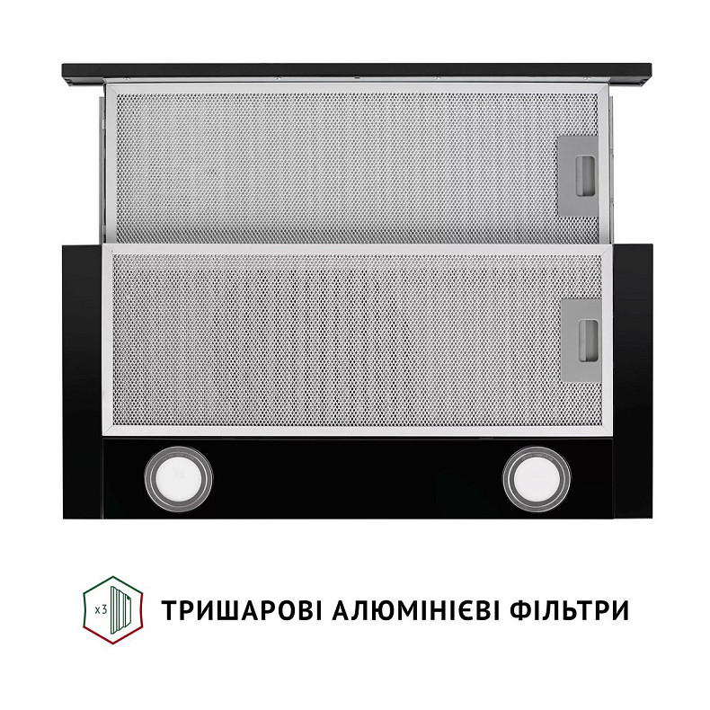 Витяжка Perfelli TL 602 BL LED