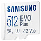 Карта пам'яті SAMSUNG MICRO SDXC EVO+ 512GB V30 W/A MB-MC512SA/EU