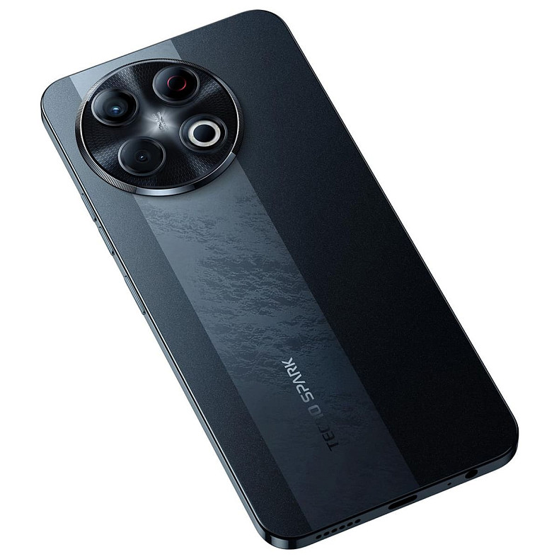Смартфон Tecno Spark 30 Pro (KL7) 8/128GB Obsidian Edge (4894947047435)