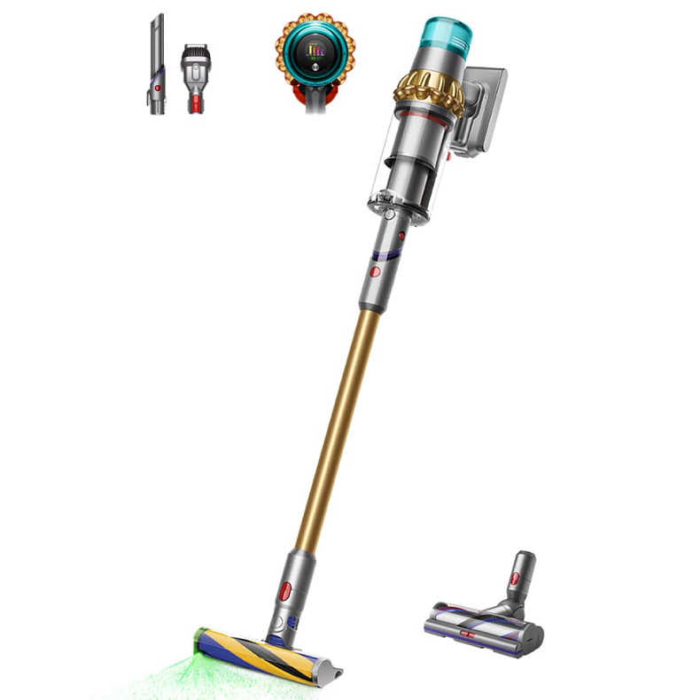 Пилосос Dyson V15 Absolute 447000-01 Metal/Gold