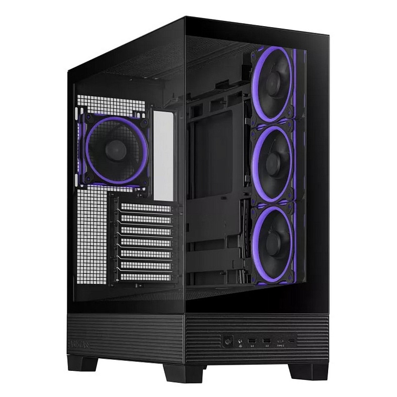 Корпус Asus A31 Black Black Tempered Glass без БП (90DC00R0-B19000)