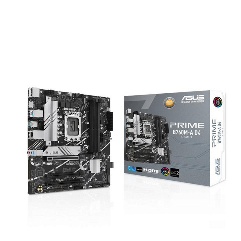 Материнская плата Asus Prime B760M-A D4-CSM Socket 1700