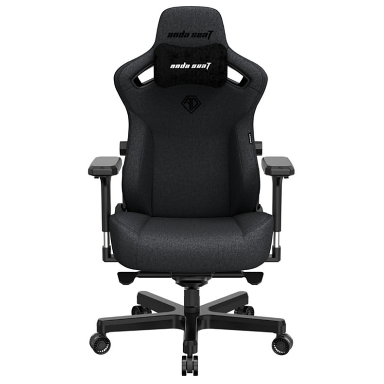 Крісло для геймерів Anda Seat Kaiser 3 Dark Gray Fabric Size XL (AD12YDC-XL-01-GB-CF)