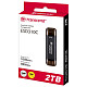 Портативний SSD Transcend 2TB USB 3.1 Gen 2 Type-A + Type-C ESD310 Чорний